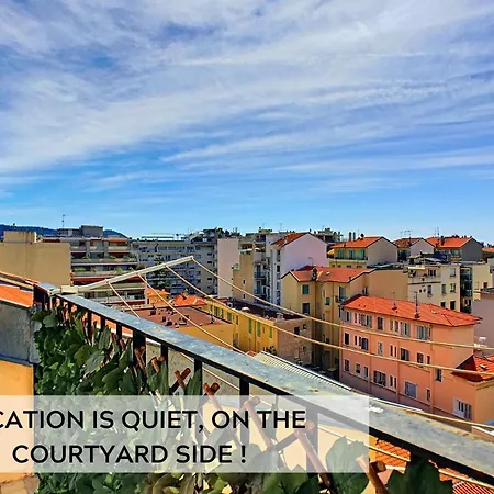 Nestor&jeeves - Sunshine Verdi - Central - By Sea - Top Floor Nice